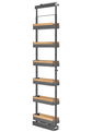 DISPENSA Liro z drewnem 1900-2300/ 200/ 6/ antracyt