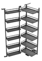 TANDEM III ARENA Style 1700/ 450/ 6+6/ antracyt