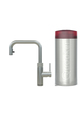 Zestaw Quooker: kran Flex Square + zbiornik COMBI+/ stal nierdzewna