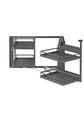 Magic Corner Comfort ARENA Style 900/ 500/ prawy/ antracyt