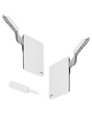 FREEslim flap pto/ 200-650/ 2.1-18.1 kg/ kpl. 2 szt./ biały