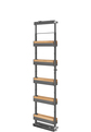 DISPENSA Liro z drewnem 1600-1900/ 150/ 5/ antracyt (wysuw 3/4)