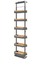 DISPENSA Liro z drewnem 1900-2300/ 250/ 6/ antracyt