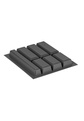 Wkład CLASSICO 500/ wymiar 440 x 490/ antracyt