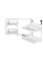 Magic Corner Comfort Liro 900/ 450/ prawy/ biały
