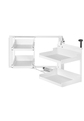 Magic Corner Comfort Liro 900/ 500/ prawy/ biały
