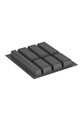 Wkład CLASSICO-Kristall 500/ wymiar 440 x 490/ czarny