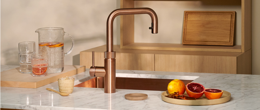 Quooker Flex Round różowa miedź