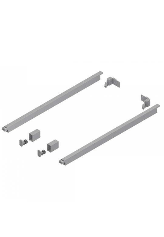 Reling Rucka 50.6218.02 - Nova Pro reling prostokątny 14x25/ L 600/ kpl./ srebrny ...