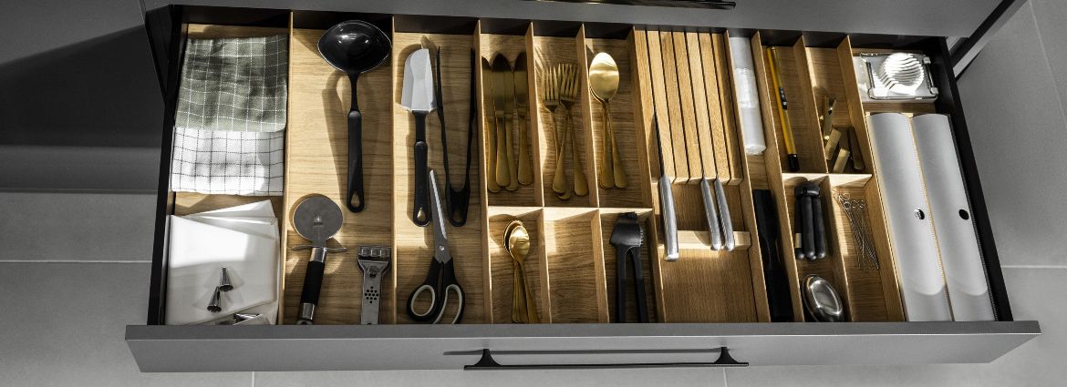 Organizer na sztućce do szuflady kuchennej
