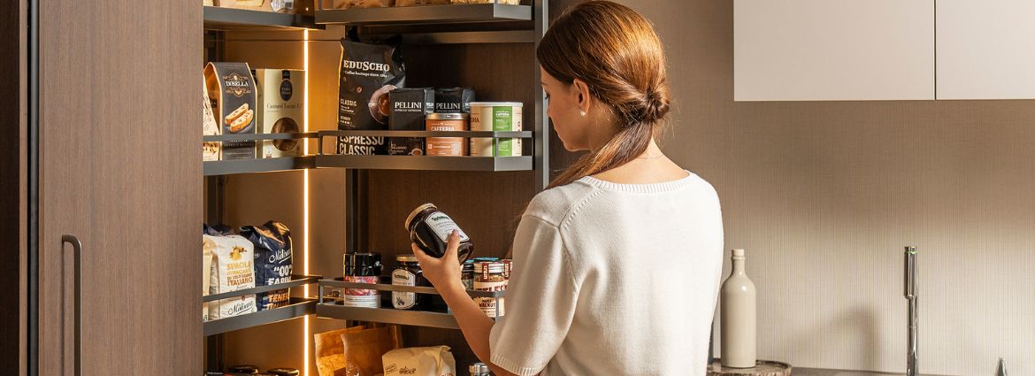 System Tandem jako praktyczna spiżarnia w kuchni
