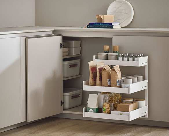 Magic Corner Lite II w kuchni
