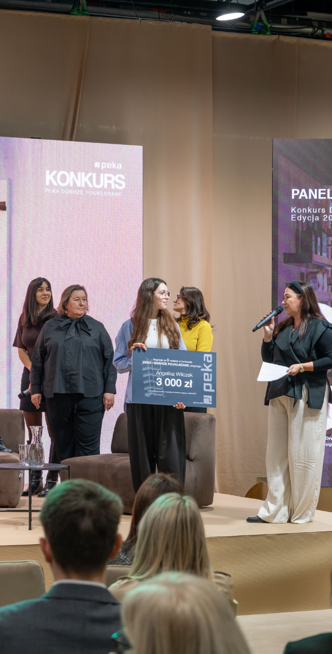 Laureaci konkursu PEKA Dobrze Poukładane 2026 podczas wręczenia nagród
